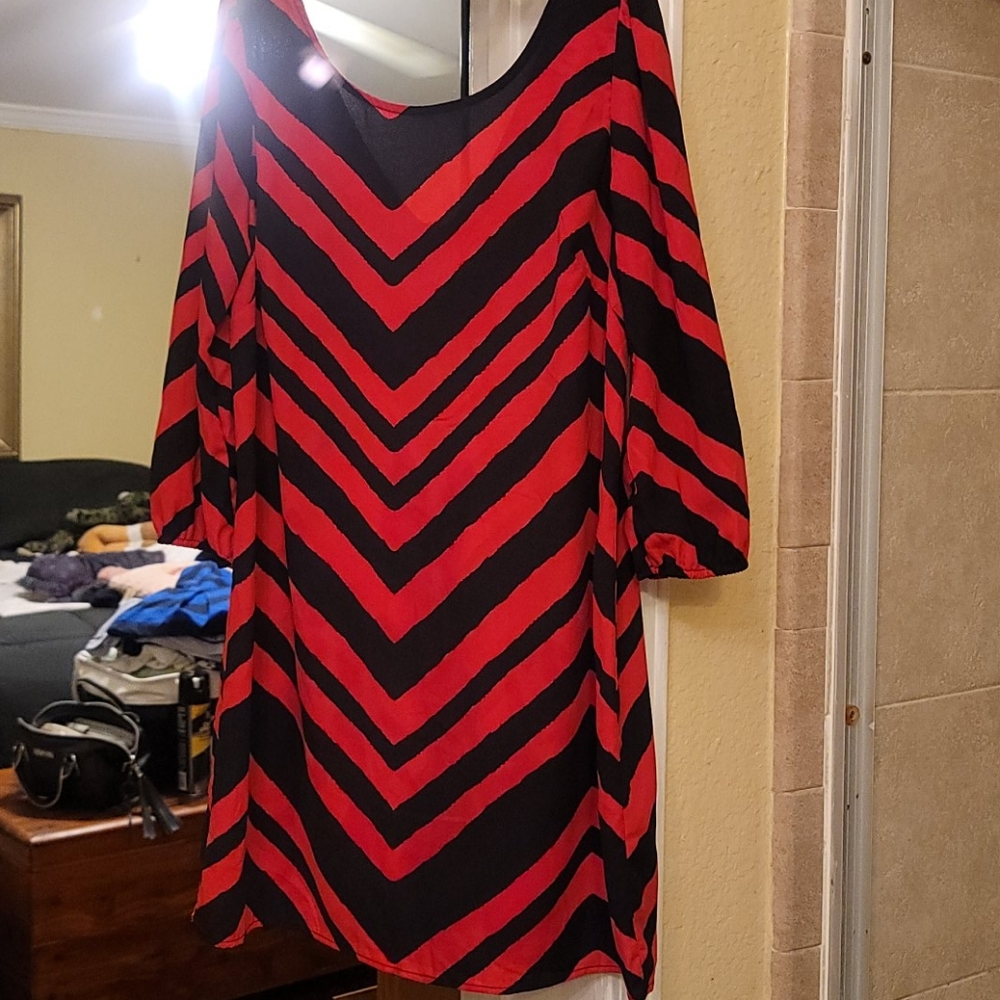 Stylish stripped dress